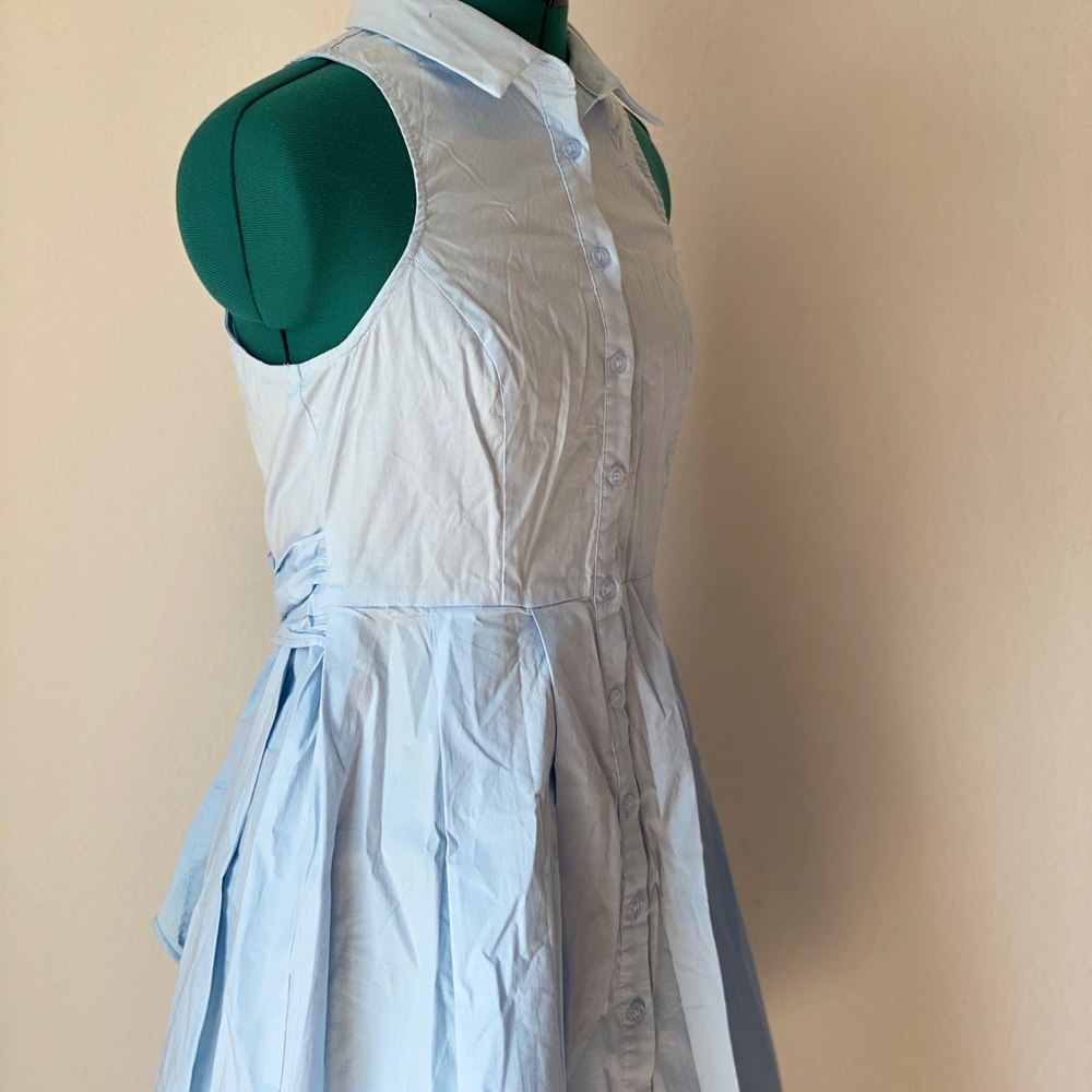 NFS High Low Button-Up Vest Blouse S - Picture 8 of 8